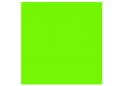 Etikett 29x28 G2 fluor grön