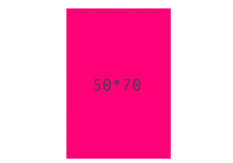 Kartong 50x70cm fluor magenta