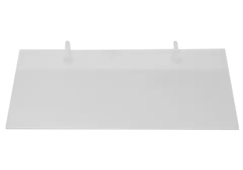 Plastficka 210x74mm för trådkorg