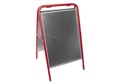 Gatuställ 70x100cm Sign, röd
