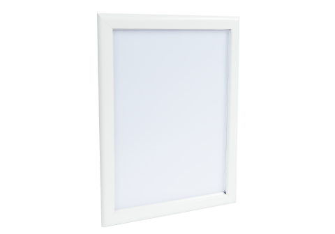 Väggram 50x70 cm, alu 32mm vit
