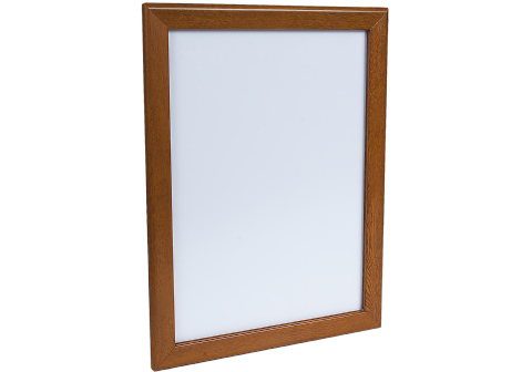 Väggram 70x100cm alu 32mm träim.
