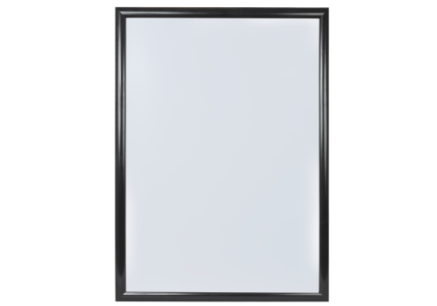 Väggram 50x70cm alu svart 25mm