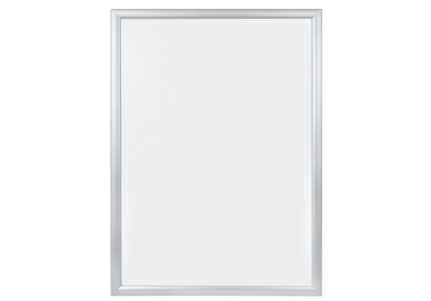 Väggram 50x70cm alu silver 25mm