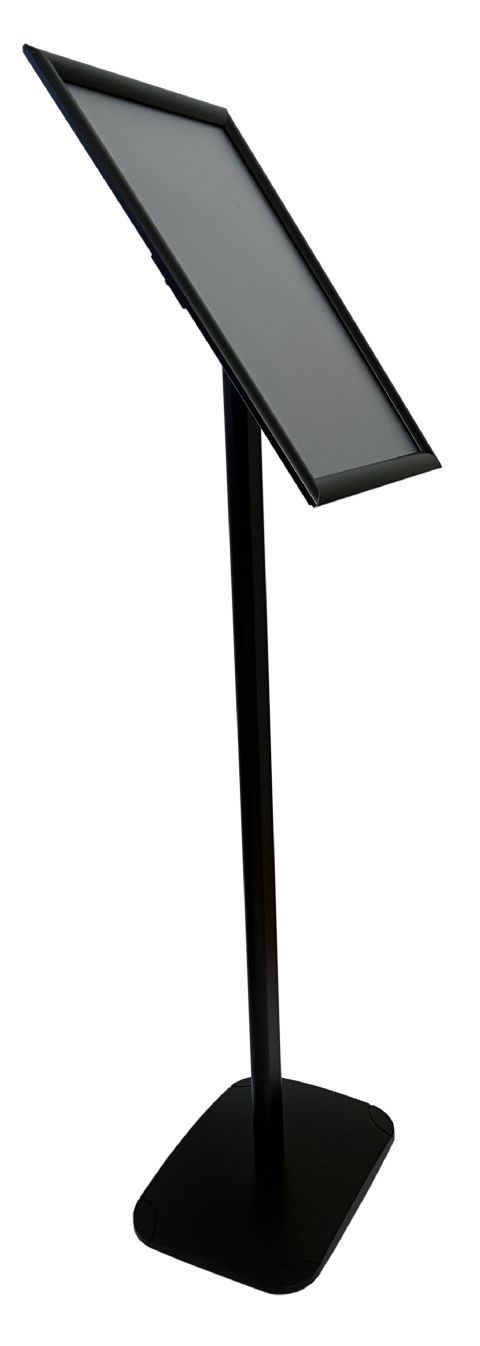 Infoställ A3 svart
