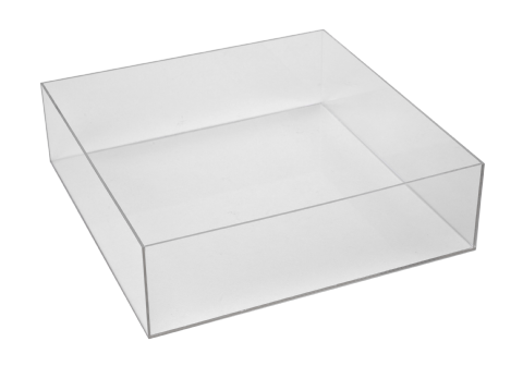 Akryllåda 400x400x116 mm