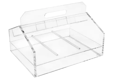 Akryllåda Konferensbox 240x316x203mm