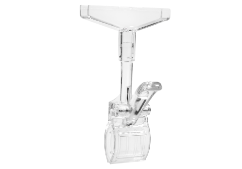 Ramklyka transparent med clip