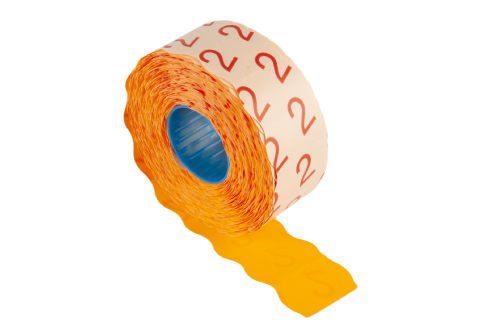 Etikett 32x19 G2 fluor orange