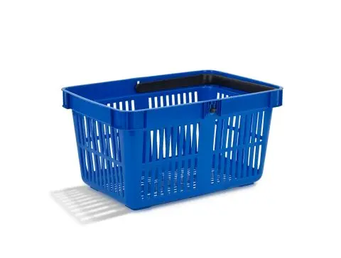 Kundkorg 27 l, blå