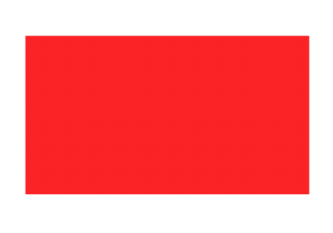 Etikett 22x12 G2 Fl.Röd rekt.