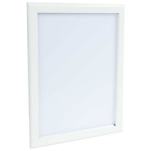 Väggram A4 vit 25mm