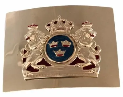 Gesällbälte mässing målat med rem