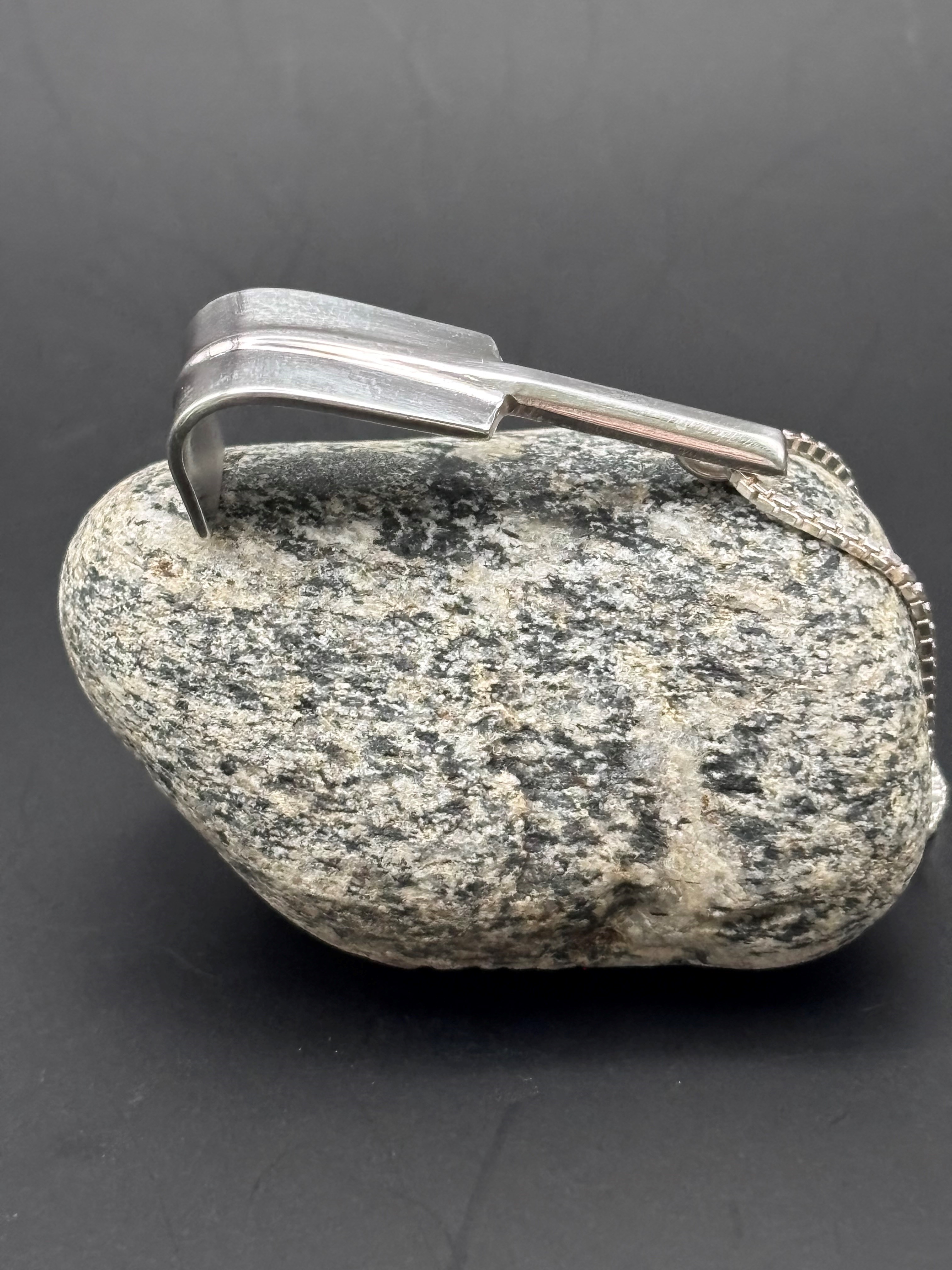 (B) Blank raffel berlock silver