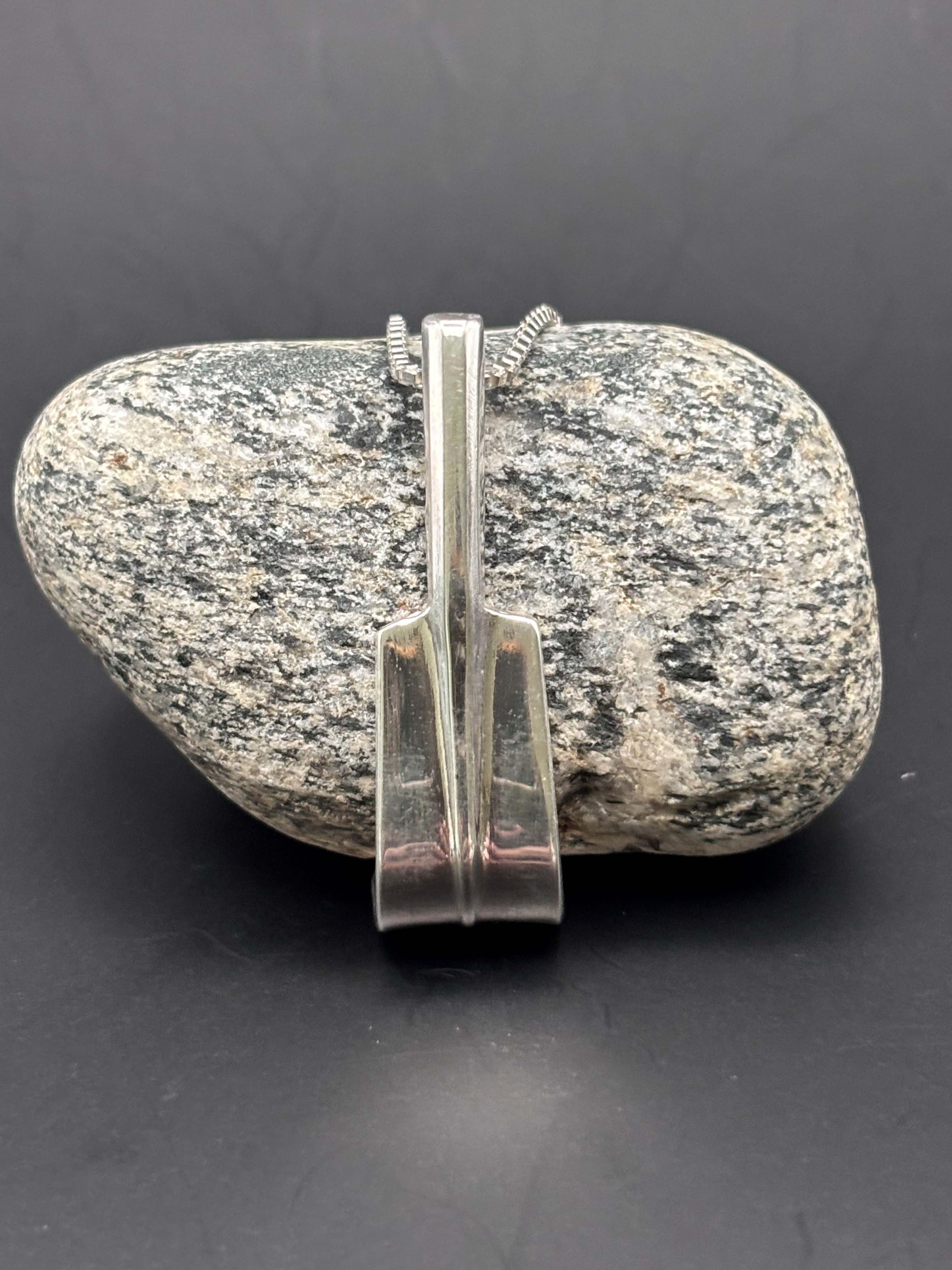 (B) Blank raffel berlock silver