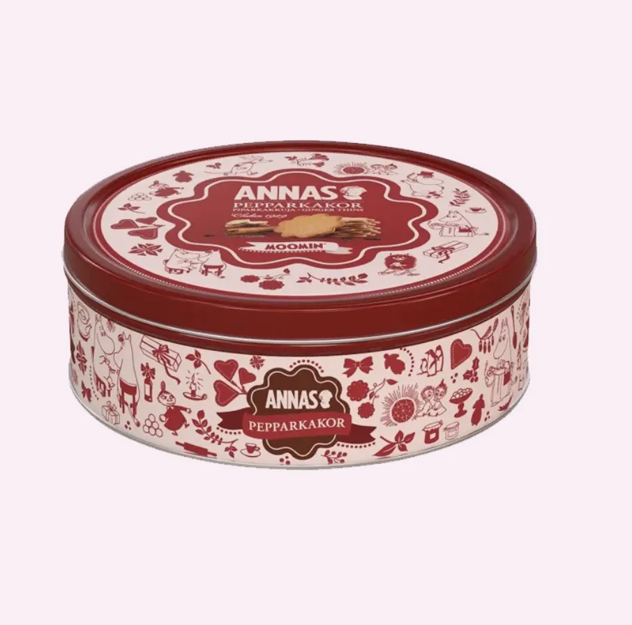 ANNAS PEPPARKAKA MOOMIN PLÅTBURK 280G