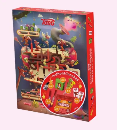 TOMS JULFABRIK ADVENTSKALENDER 385G