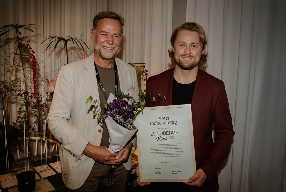 Årets pristagare på Möbelriksdagen 2026