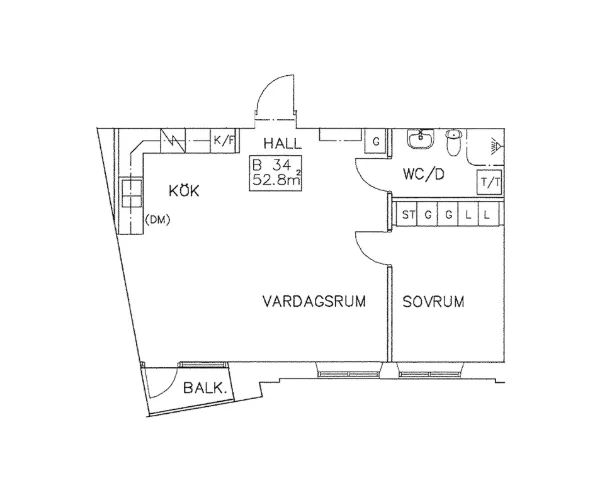 Lugnets väg 23B, lgh 1203 - 4