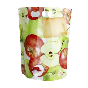 Ståpose 3L - Æblemotiv med skrivefelt