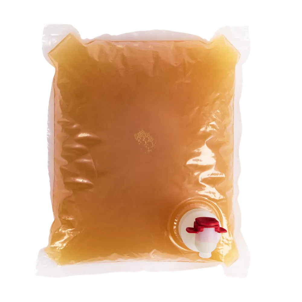 Fylt BIB-pose med eplemost