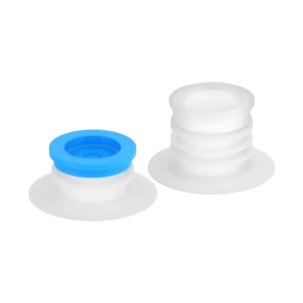 Enkel kork i blå plast for forsegling av bag-in-boxes