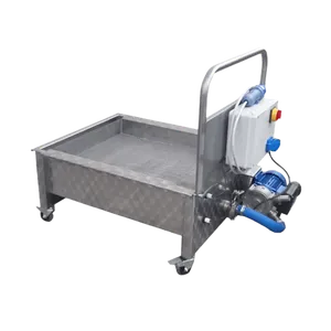 Uppsamlingskärl med pump, 130L