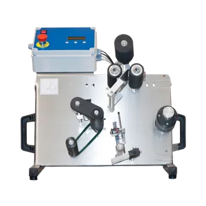 Halvautomatisk etiketteringsmaskine i rustfrit stål