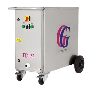 Puhdista ja steriloi suodattimet ja säiliöt TD-höyrygeneraattorilla