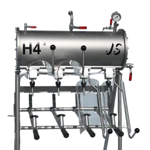 Flaskfyllare med 4 tappkranar