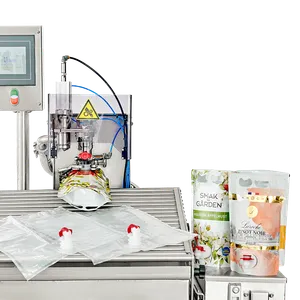 Automatisk fyllning och förslutning av olika typer av påsar för must och juice