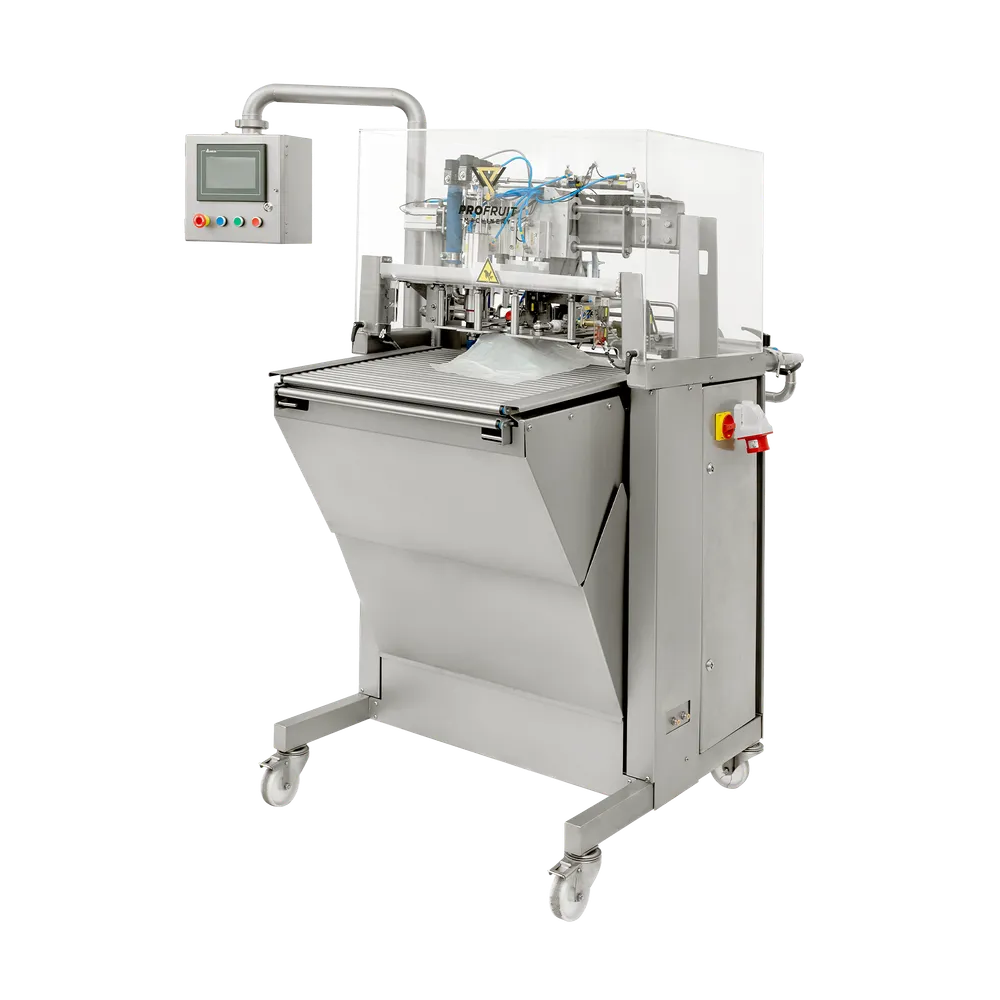 Avansert maskin i rustfritt stål for helautomatisk fylling av Bag-in-box-poser