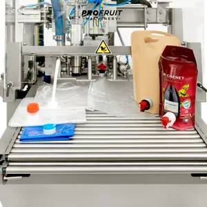 Maxiflow fyller av olika påsar