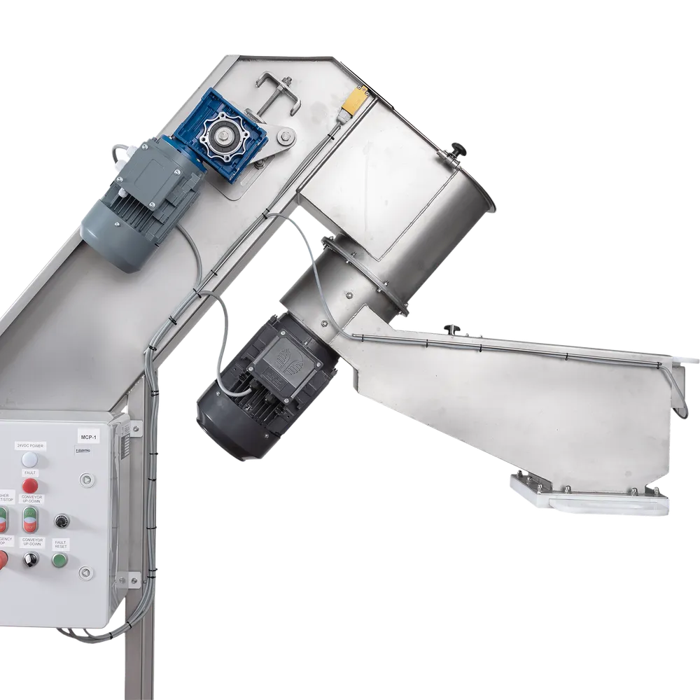 Sähkökaappi, jossa on koneen sivulla olevat painikkeet