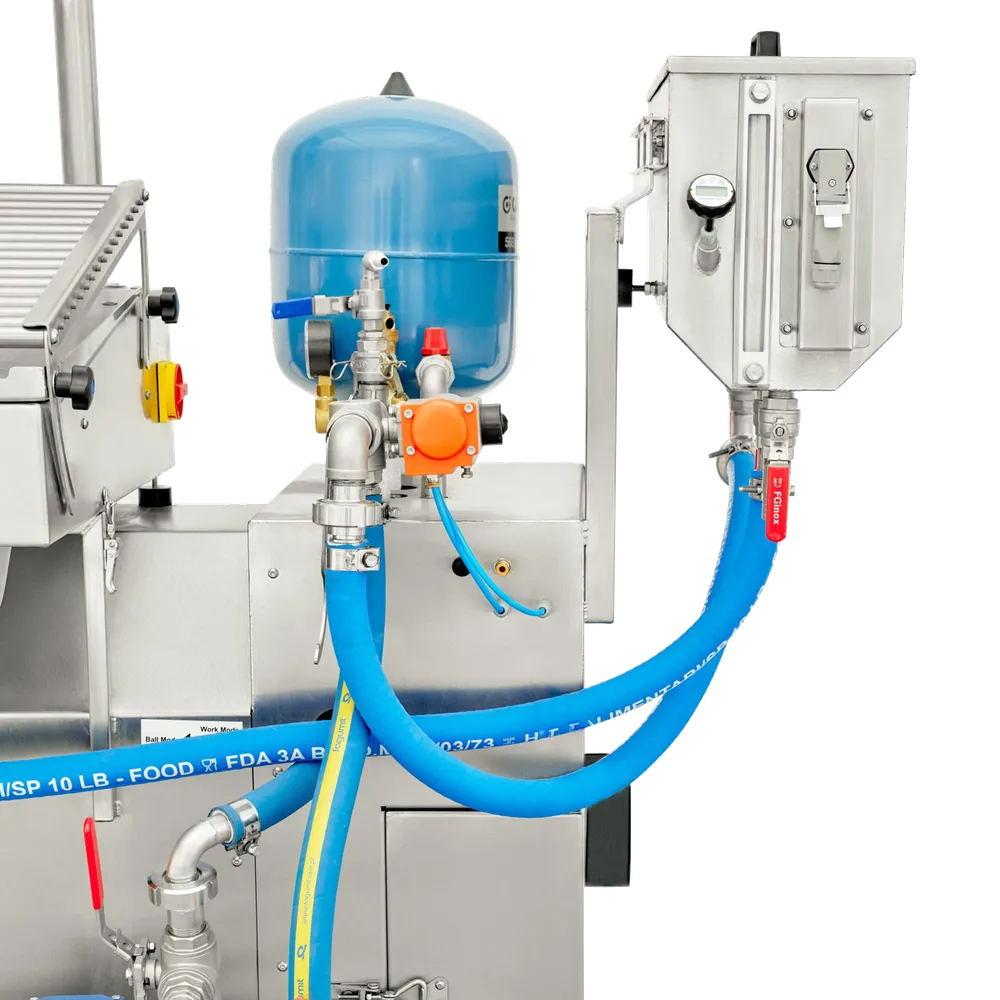 Pastöriseringsmaskin med flaskfyllning