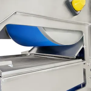 Närbild bandpress från sidan