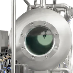 Integrert buffertank med nivåindikering