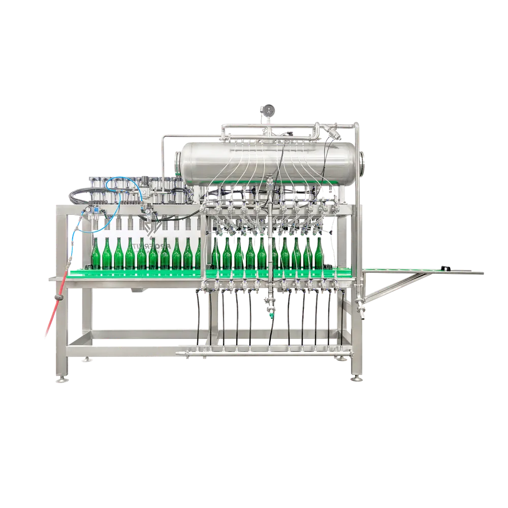 Mottrykksfyller i kraftig konstruksjon av rustfritt stål