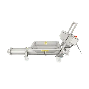 Skruvpump för fruktmassa