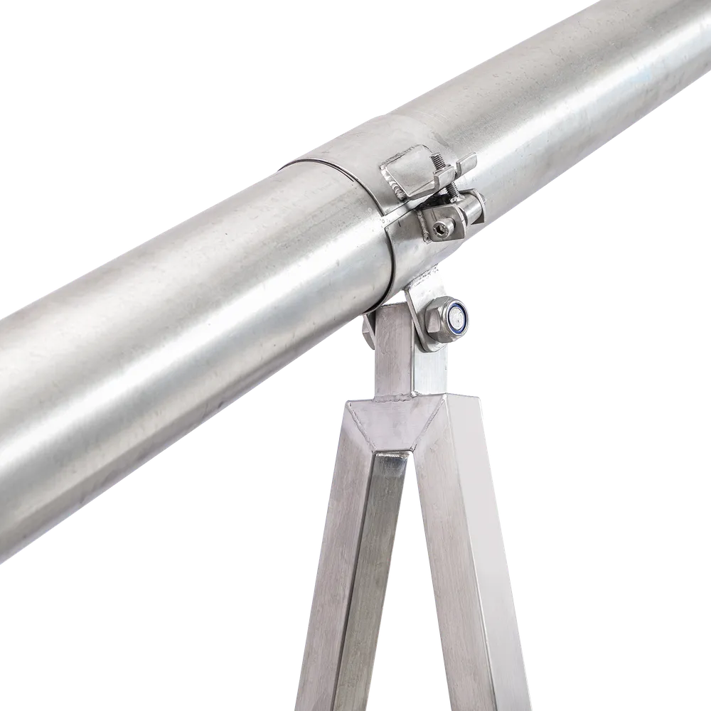 Bilde av justerbare ben til skruetransportør