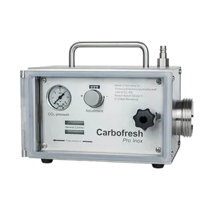 Doseringsenhet för CO2 i vin, öl, cider med mera,. tillverkad helt i rostfritt stål