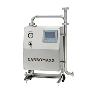 Avancerad apparat för dosering av CO2 i vin, cider, öl eller annan dryck. Tillverkad i rostfritt stål