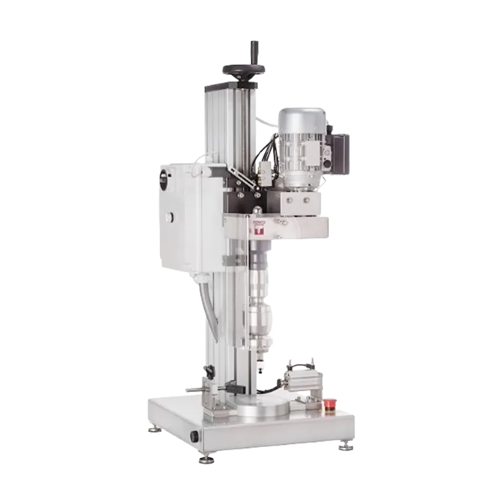 Oversigt over en halvautomatisk lukkemaskine til skruelåg af aluminium