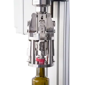 Detaljert bilde av tetningshode i rustfritt stål