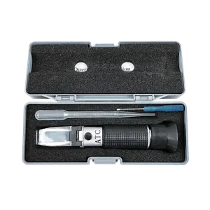 Refraktometer med automatisk temperaturkompensation