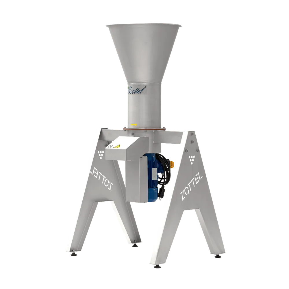 Zottle frugtkværn MMS i rustfrit stål til knusning af æbler og frugt