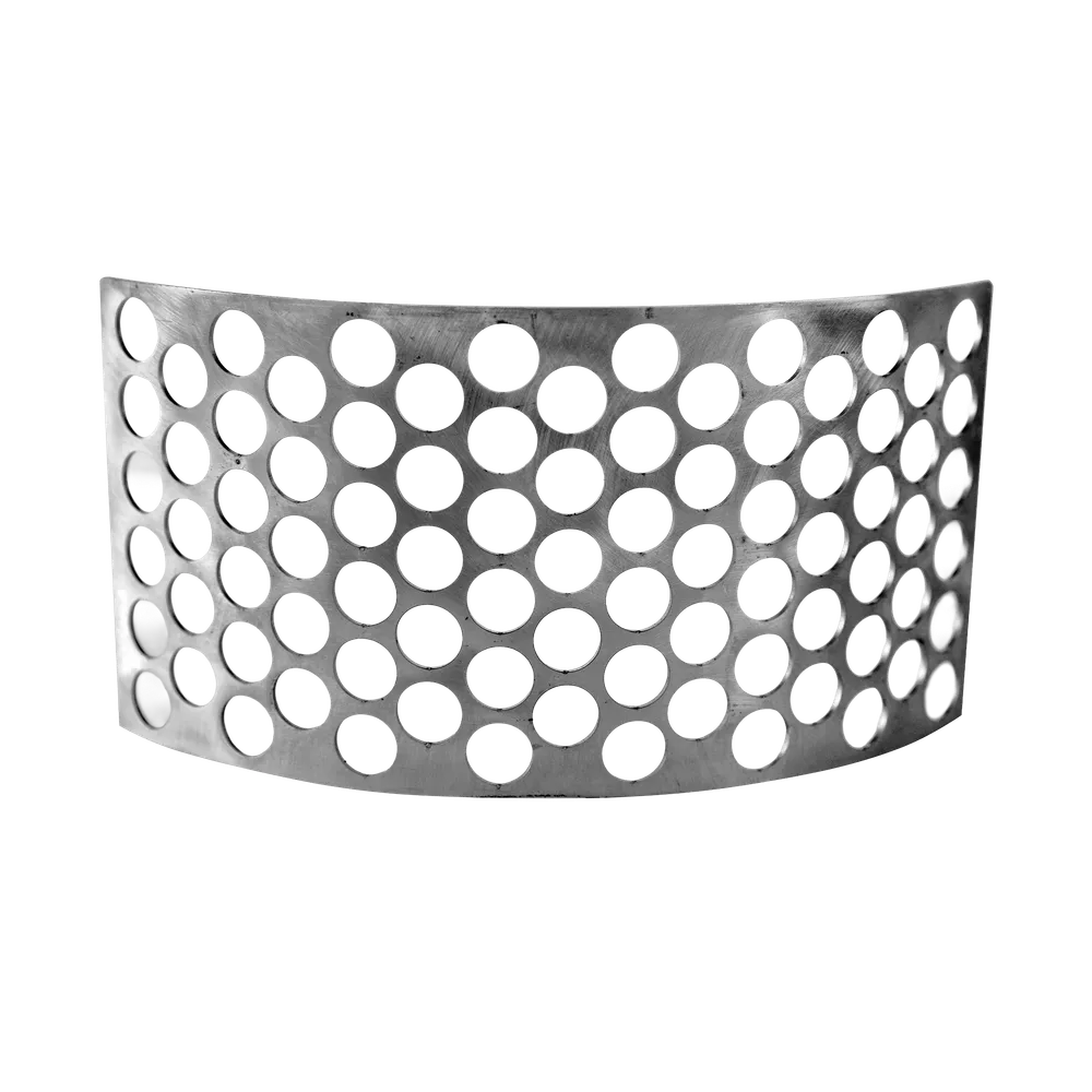 Detaljert bilde av knusebladet i Zottle fruktknuser MMS med sin robuste konstruksjon