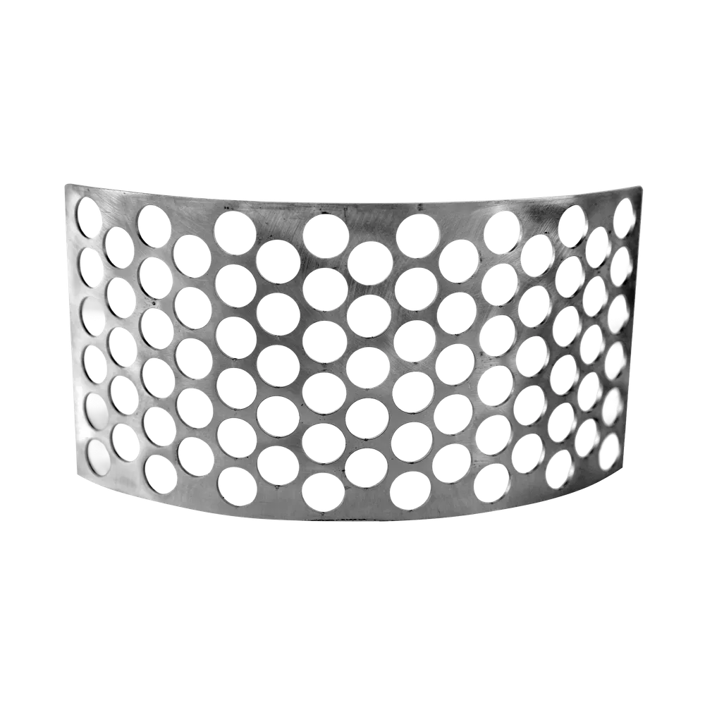 Detaljert visning av knusebladet i Zottle fruktkvern MMS55 med sin robuste design