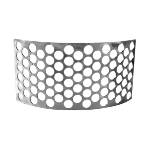 Detaljert visning av knusebladet i Zottle fruktkvern MMS55 med sin robuste design