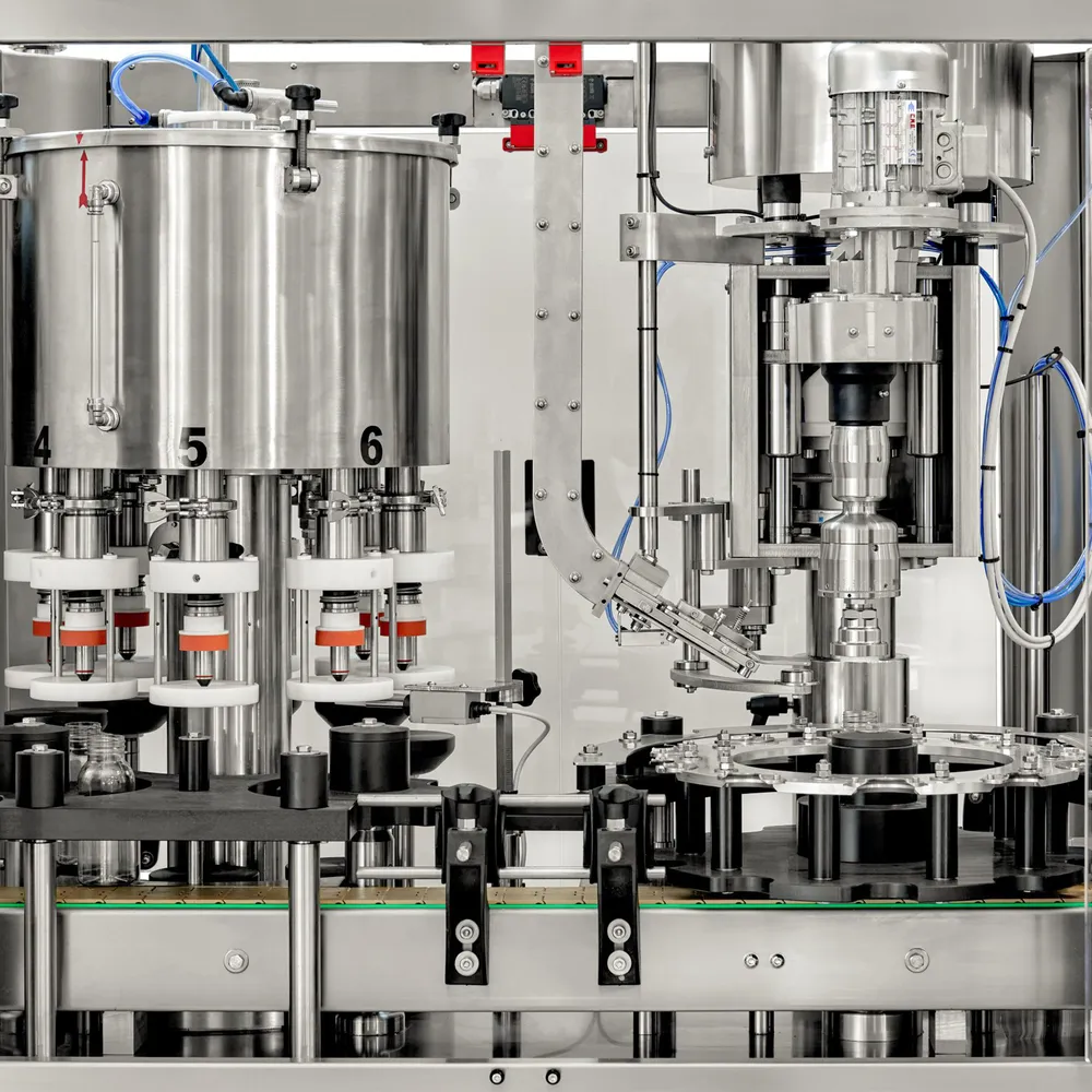 Fyllings- og forseglingslinje for most, cider og andre drikkevarer